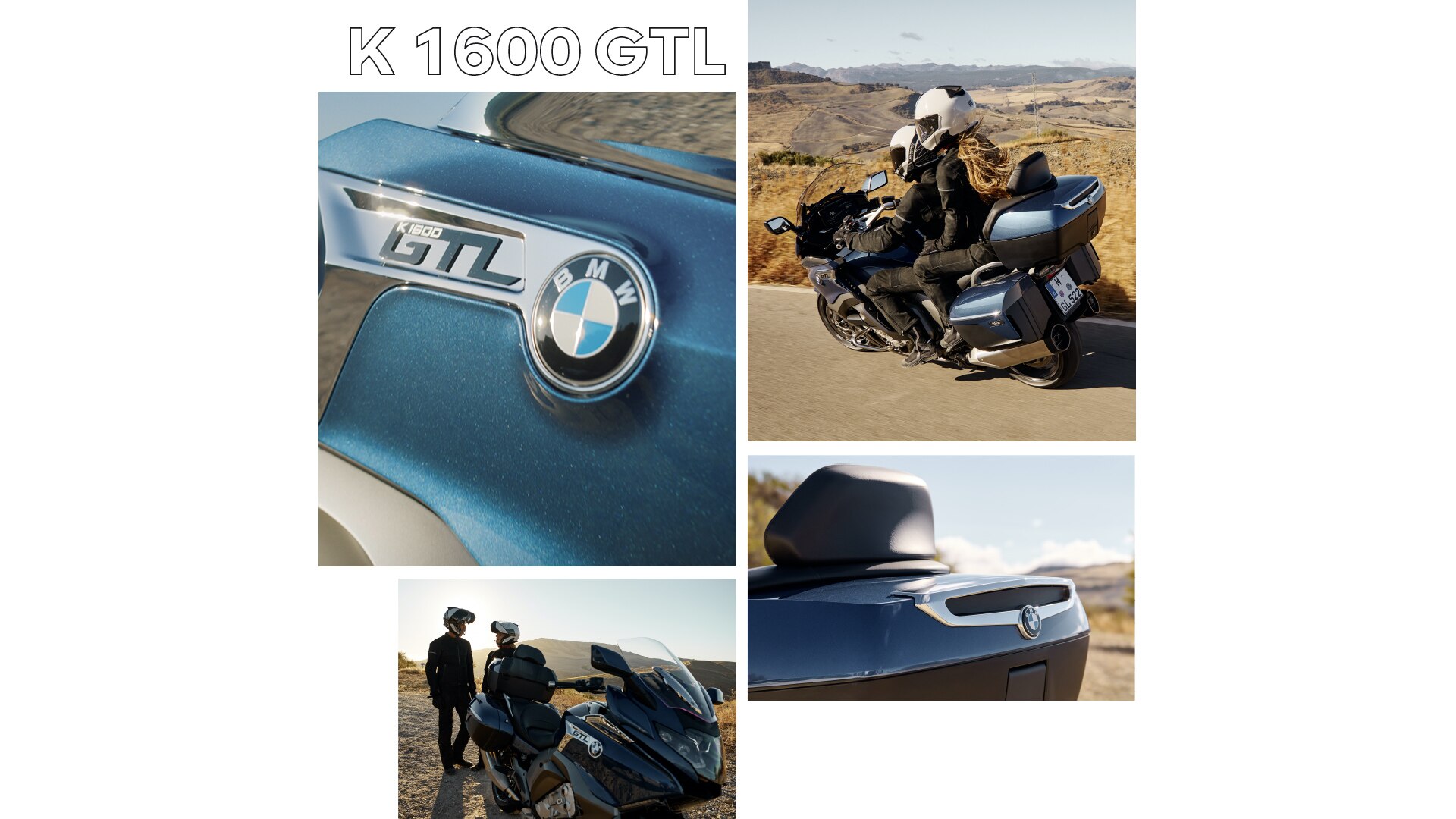Dynamische Fahraufnahmen der K 1600 GT