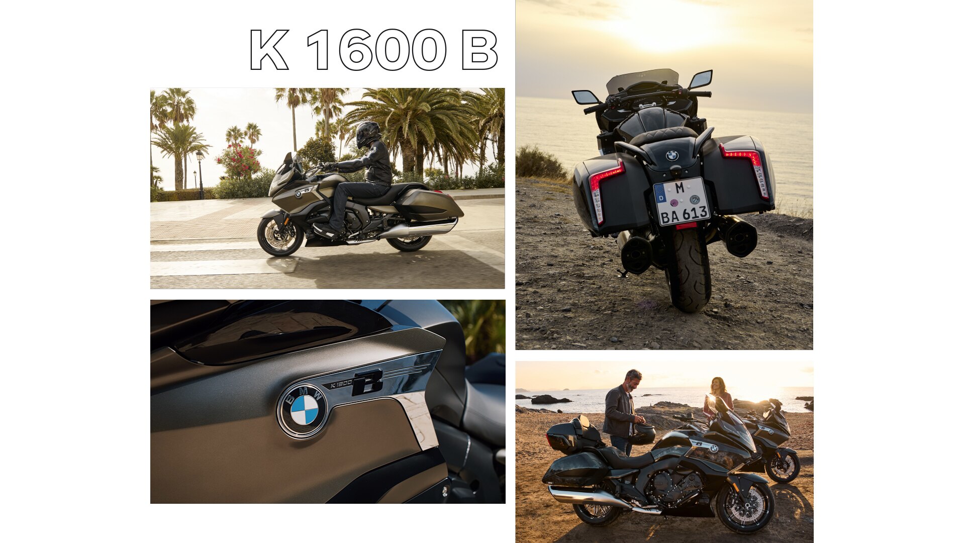 Die K 1600 B in Detail und in voller Fahrt