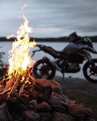 R 1200 GS HP Enduro Fußraste