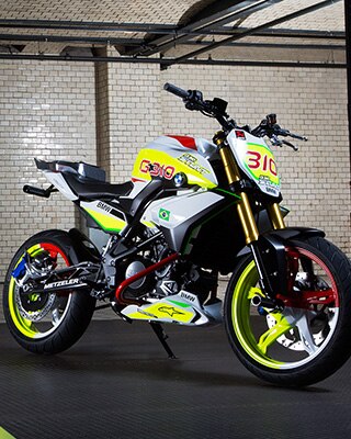 Die BMW Concept Stunt G 310.