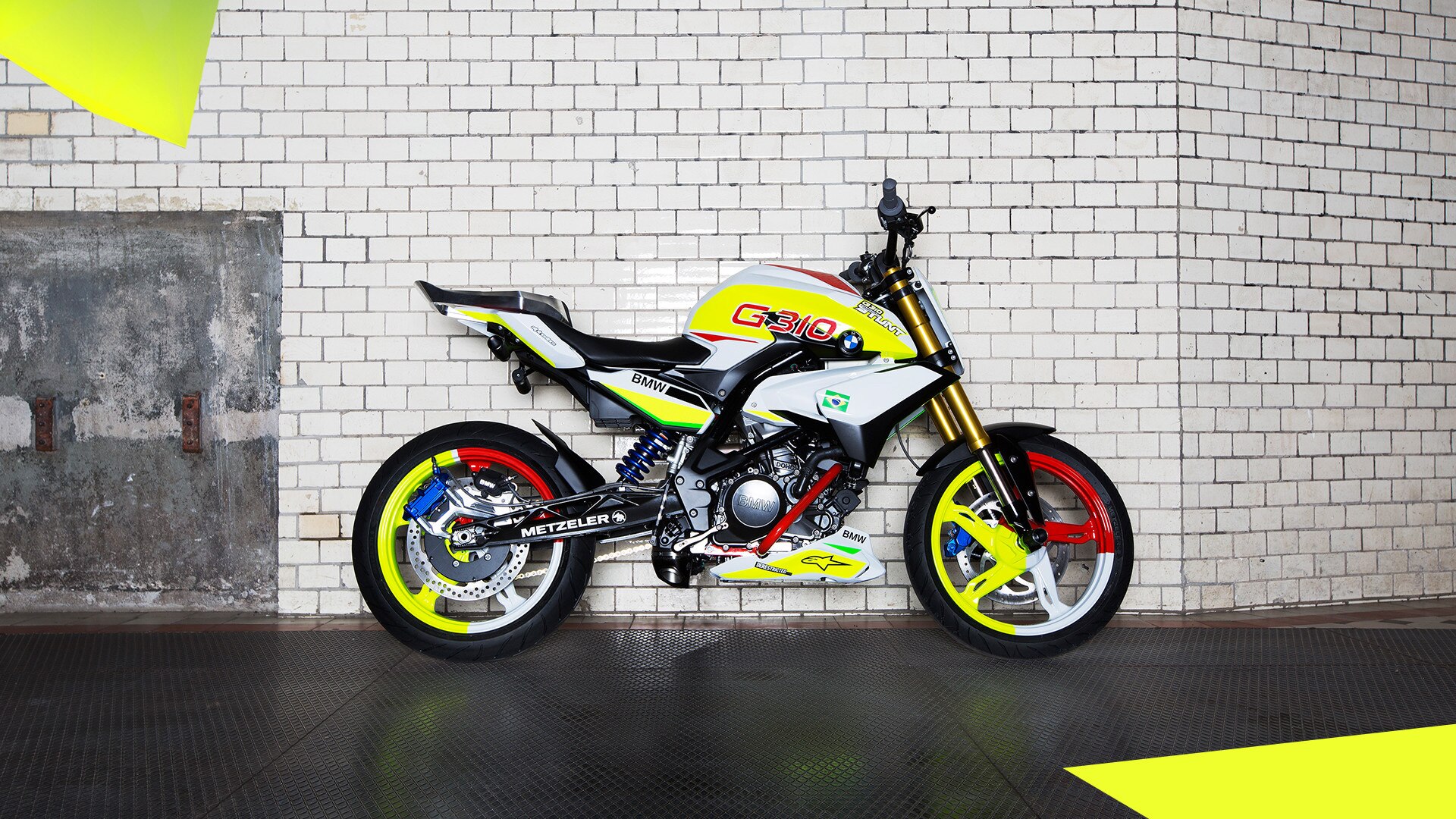 Die BMW Concept Stunt G 310.