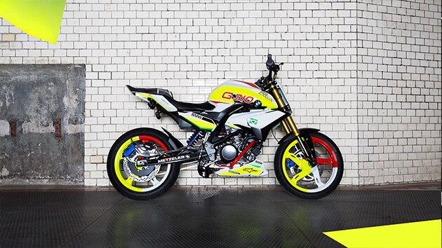 Die BMW Concept Stunt G 310.