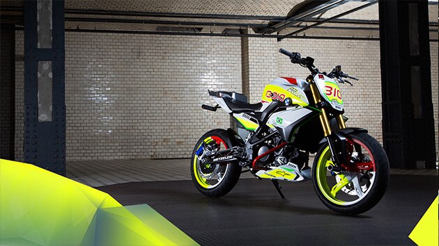 Die BMW Concept Stunt G 310.