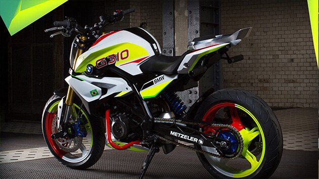 Die BMW Concept Stunt G 310.