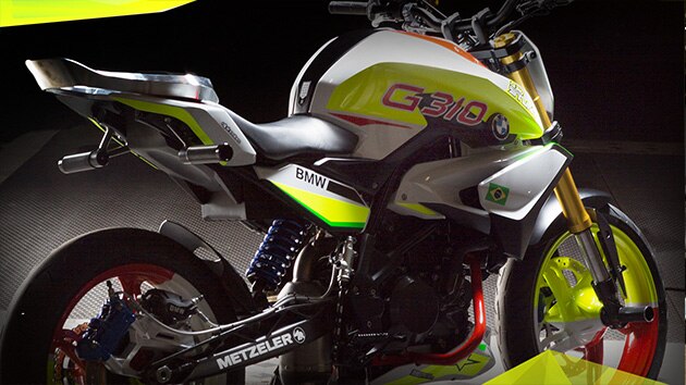 Die BMW Concept Stunt G 310.