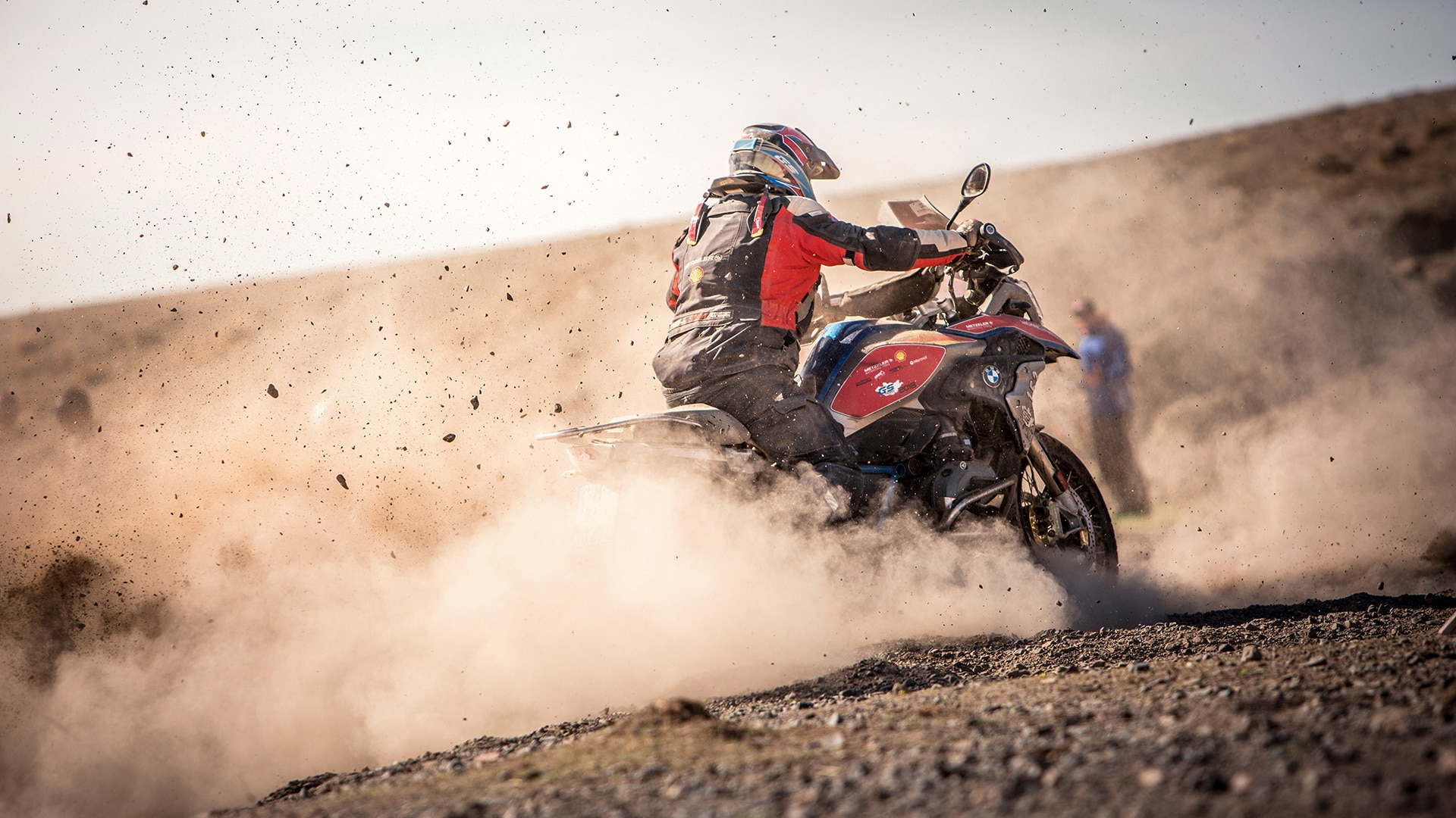 R 1250 GS Adventure im Gelände.