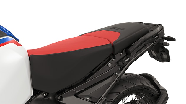 Hoher Fahrersitz + Soziussitz Sport (Rallyesitzbank Optik)