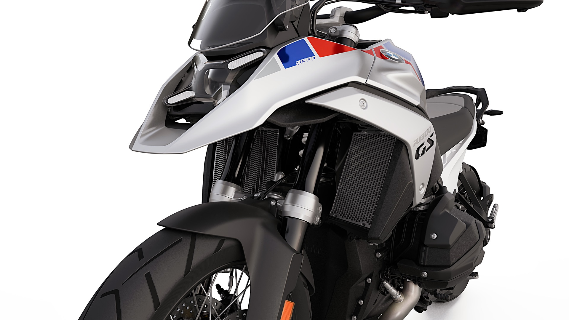 Das Kühlerschutzgitter der R 1300 GS Trophy von BMW Motorrad
