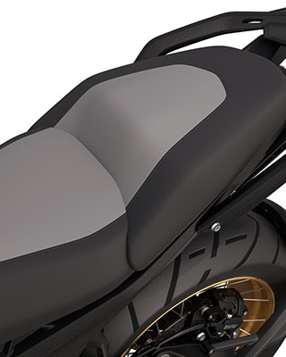 Die BMW R 1300 GS Option 719 Tramuntana mit Soziusplatz
