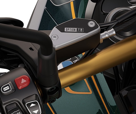 Die Option 719 Frästeile der BMW R 1300 GS Tramuntana