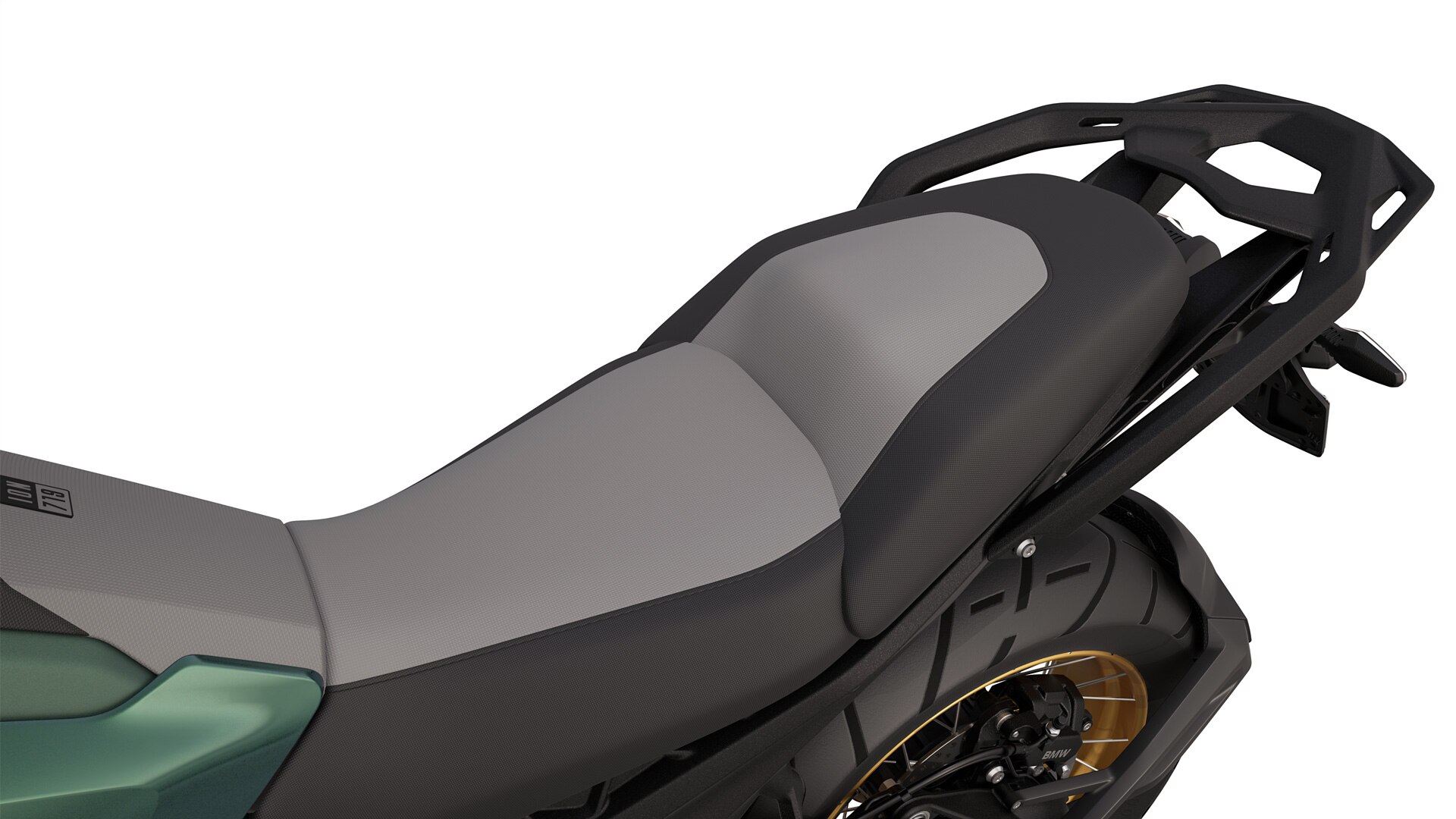 Die BMW R 1300 GS Option 719 Tramuntana mit Soziusplatz
