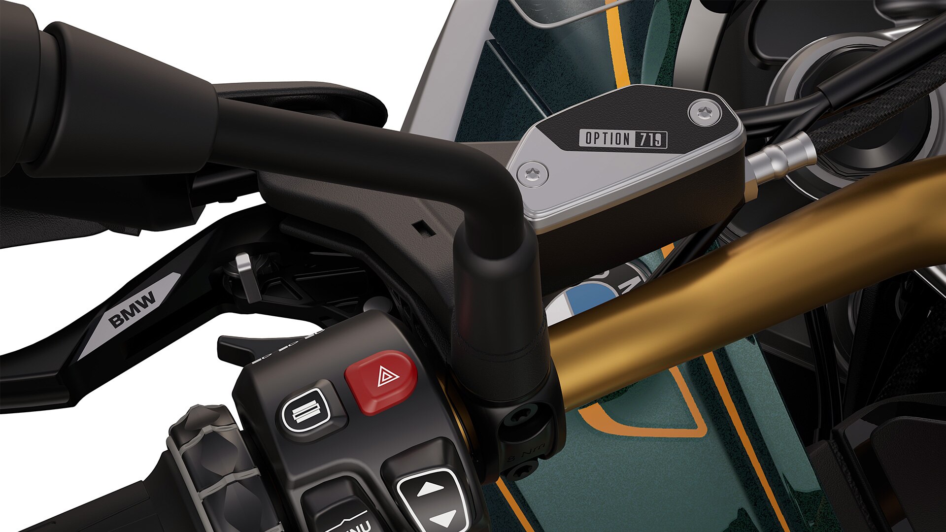 Die Option 719 Frästeile der BMW R 1300 GS Tramuntana