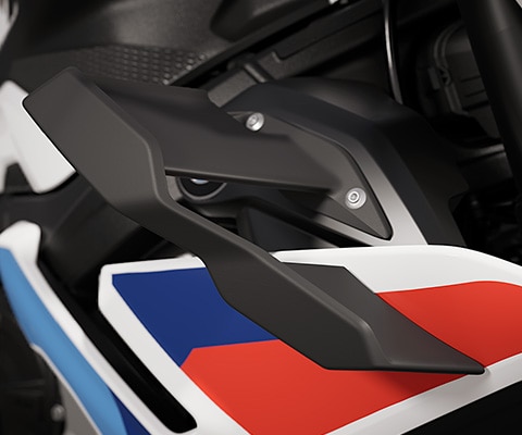 Die Winglets der M 1000 R von BMW