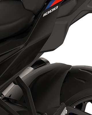 Die Carbonparts des M Track Pakets der M 1000 XR von BMW Motorrad