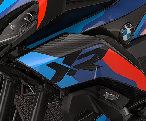 Die M Winglets der M 1000 XR von BMW Motorrad