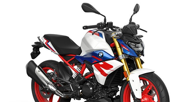 Wir sehen die ergonomische Sitzbank der G 310 R.