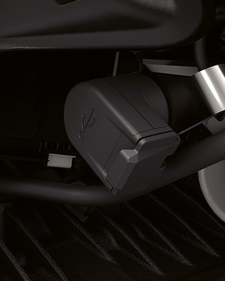 Praktische USB Ladedose