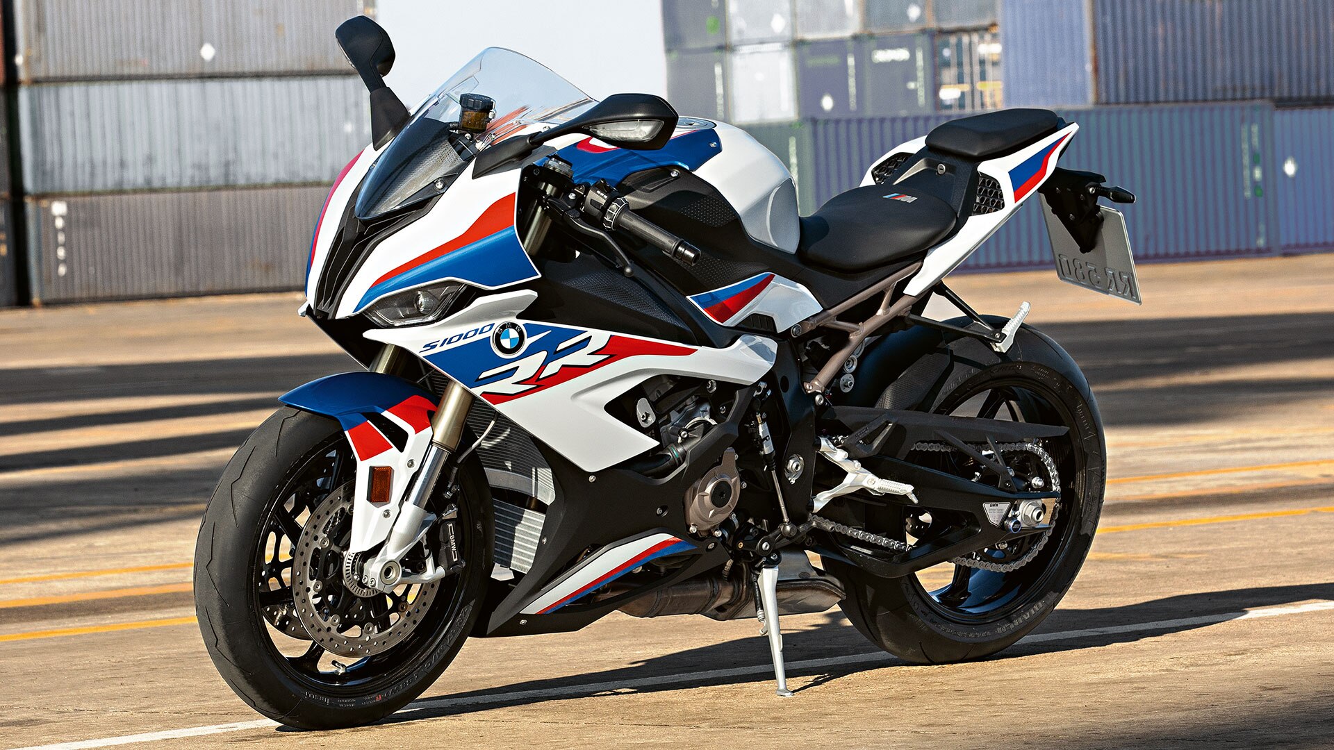 Heck der neuen BMW RR