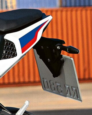 Heck der neuen BMW RR