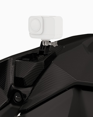 M Carbon Höckerabdeckung mit Kameraadapter