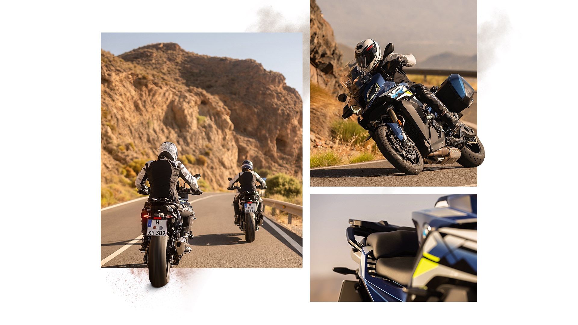 Die neue Heckpartie und Sitzbank der BMW S 1000 XR