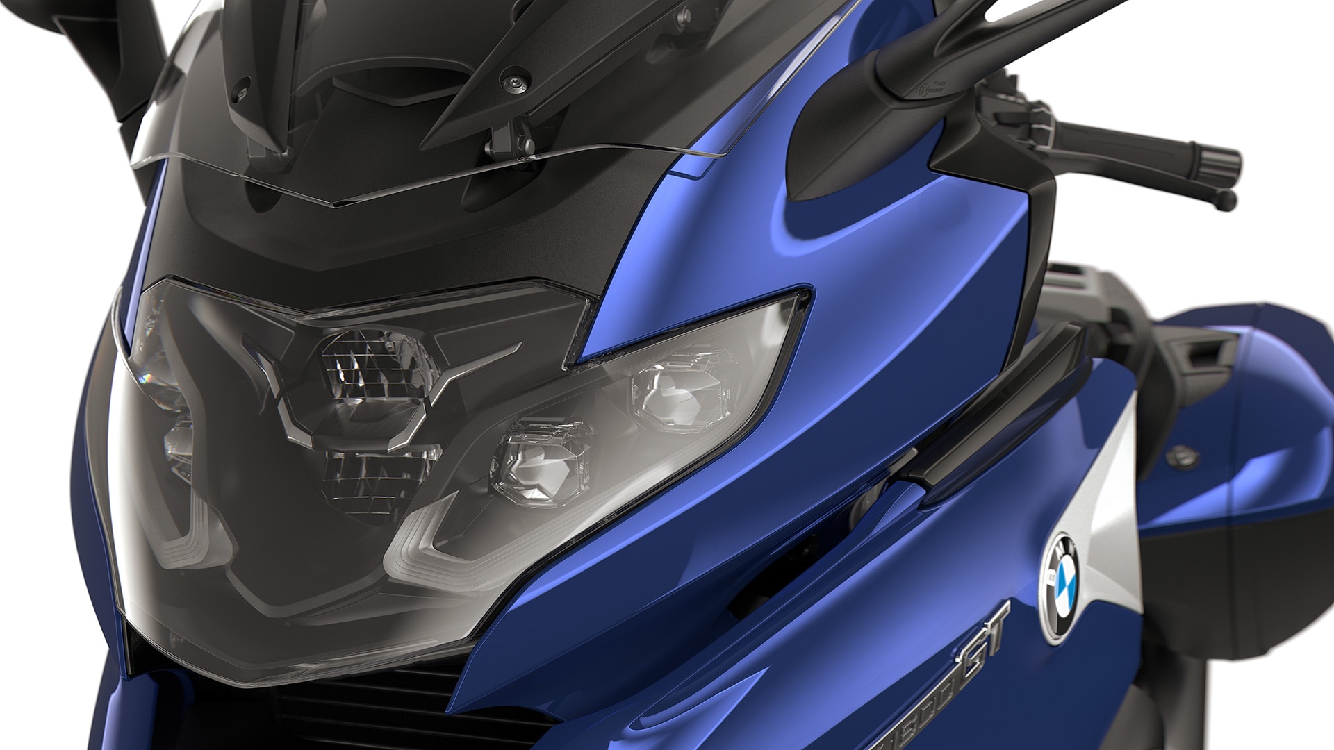 Fokus auf die LED-Scheinwerfer.