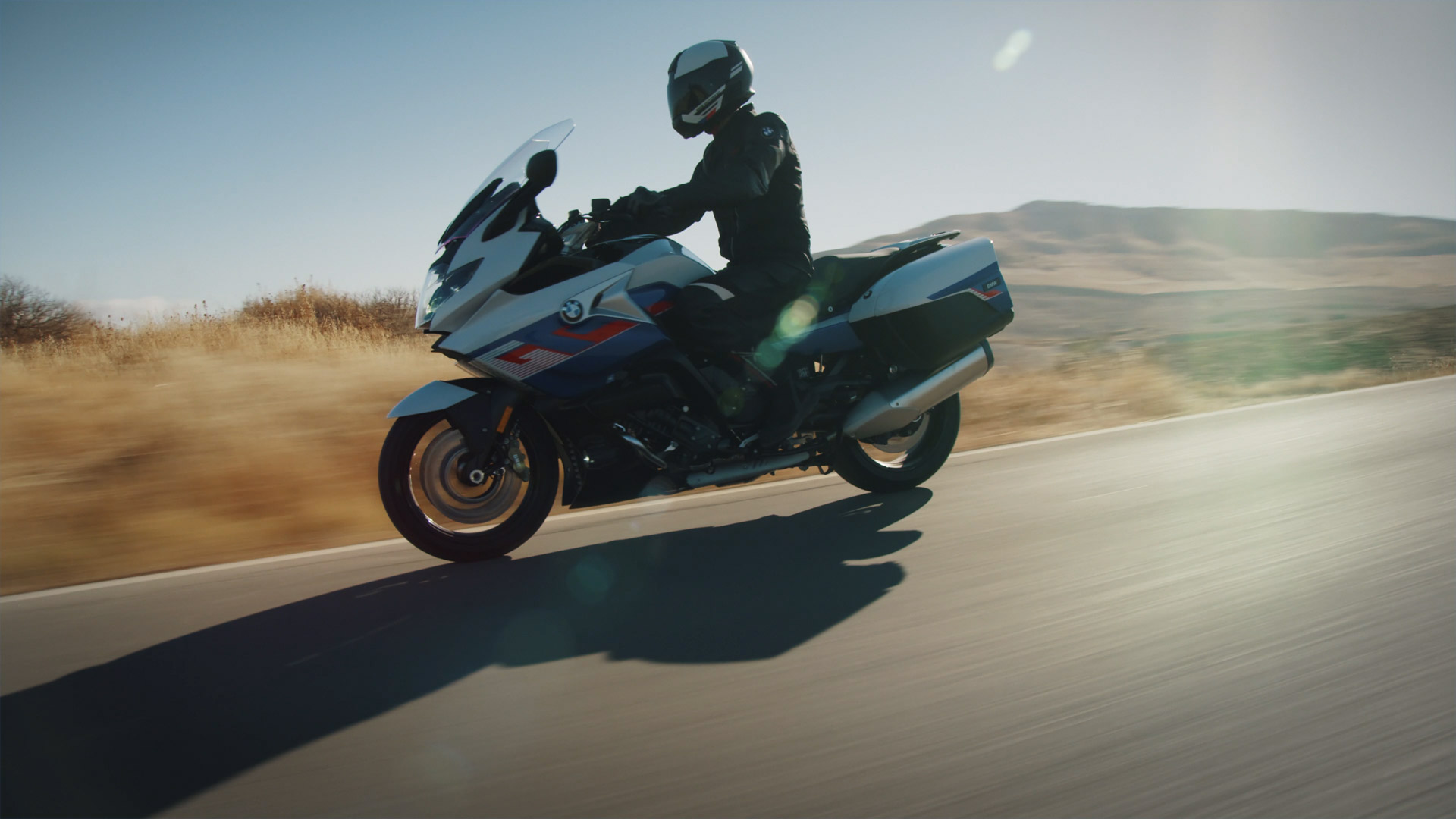 Fahraufnahmen der K 1600 GT.