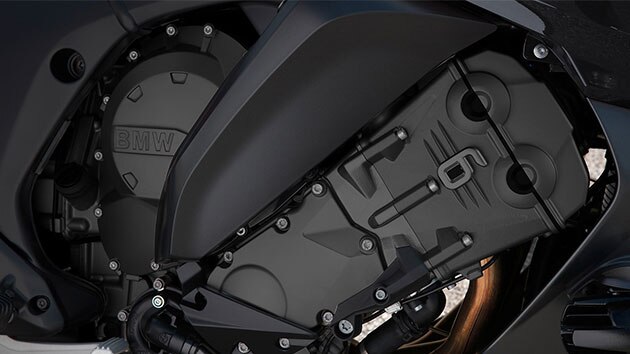 K 1600 GT Mehrfarbige Sechszylinder-Reihenmotor