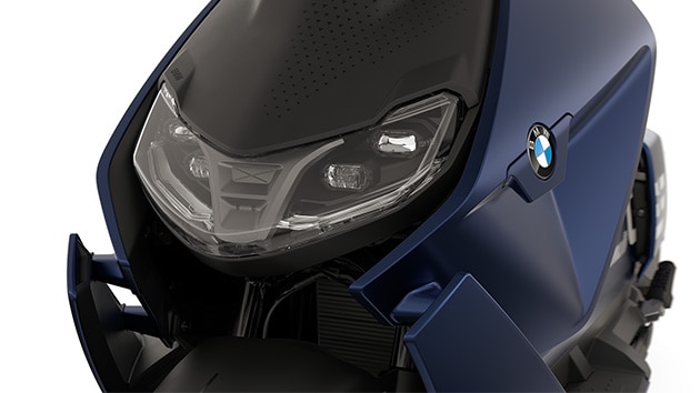 Das Lichtdesign des CE 04 von BMW Motorrad