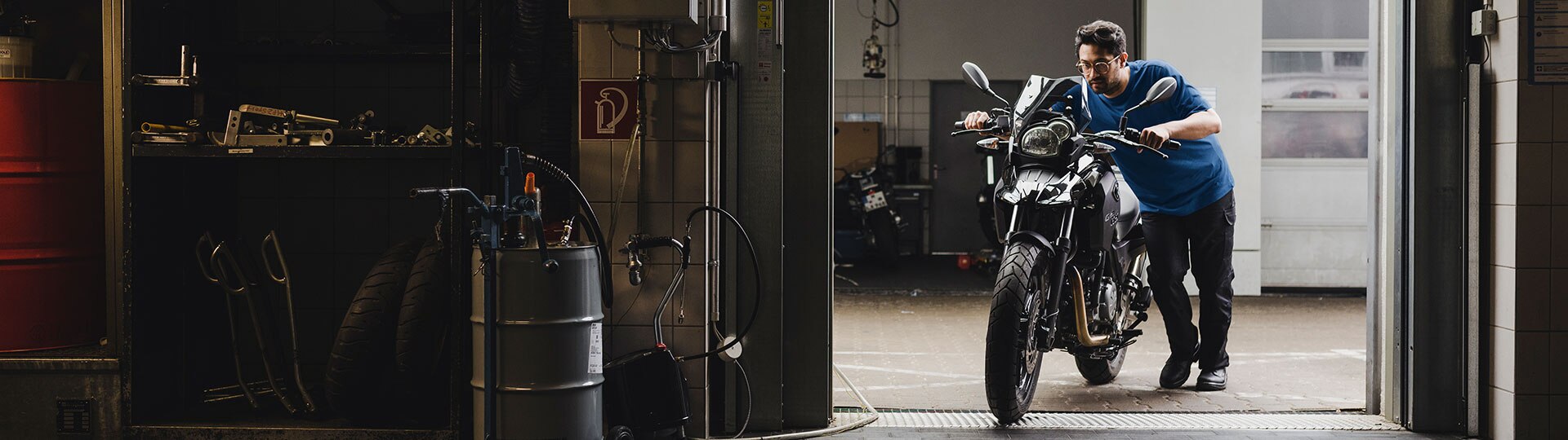 hol und bringservice bmw motorrad