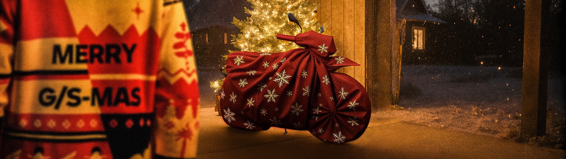 Der BMW Motorrad XMas Sweater 2025 | BMW Motorrad